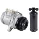 For Toyota Previa 1991 1992 1993 OEM AC Compressor w/ A/C Drier GAP