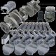 Eagle Balanced Pro Street Stroker Kit for Pontiac 400-467 B615004185)