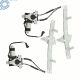Pair Front Window Regulator w/ Motor For Buick Century Regal Oldsmobile 1997-05