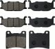 Front and Rear Brake Pads for YAMAHA XJ900 S XJ900S XJ 900 S Diversion 900 1995
