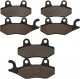 Front and Rear Brake Pads for YAMAHA XTZ750 XTZ 750 Super Tenere 750 1989 1990