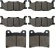 Front and Rear Brake Pads for YAMAHA XJ900 S XJ900S XJ 900 S Diversion 900 1995