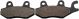 Brake pads front for Yamaha XT 600 E 1992-2003/ XTZ 660 Tenere 1991-1998