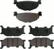 Front and Rear Brake Pads for YAMAHA YP400 YP 400 Majesty 400 2005 2006 2007