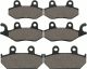 Front and Rear Brake Pads for SUZUKI AN400 AN 400 Burgman Skyware 400 2007 2008