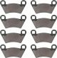 2202097 1910514 1910672 Front Rear Brake Pads for Ranger 400 425 500 570 700 800
