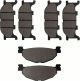 Front and Rear Brake Pads for YAMAHA YP400 YP 400 Majesty 400 2005 2006 2007