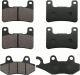 Front and Rear Brake Pads Replacement for Kawasaki ZX1002 Ninja H2 SX SE 2018