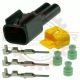 2 Way Receptacle Coil on Plug  COP ) Coil Side Connector Kit