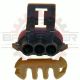 For GM Delphi / Packard - 3-way Metripack 150 Plug Pigtai