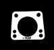 Thermal Throttle Body Gasket for 89-91 Van Galant Hyundai Sonata Plymouth Colt