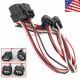 Clutch Connector 3-Way Harness Side Pigtail 6189-7037 Fits 2014-2020 Acura MDX