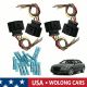 4x Ignition Coil Connector Harness Plug for 2001-2004 Volkswagen Jetta