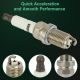 4x Iridium & Platinum Spark Plugs For 2005-2007 Chevrolet Cobalt 2.0L L4