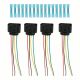 Quality 4Pcs Ignition Coil Connector Wiring W/Terminals for VW MK4 MK5 MK6 US