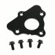 Camshaft Retainer Plate Gasket & Bolt Kit for GM LS 4.8 5.3 Black NEW with bolts