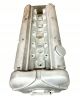 50s VINTAGE JAGUAR XK120 STUDLESS CYLINDER HEAD w/ VALVE COVERS,  EX/RESTO/SCARCE