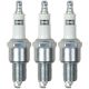 Champion Spark Plug 404 3-PACK) Copper Plus 14mm 19mm Gasket Standard Resistor