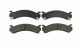 Pads Only - Front Ceramic Brake Pads SCD784 - Out of Box