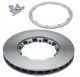 Pallet 40 pieces) of Brake Rotor OTR86793,  Bendix 802569 with hardware