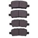 Pads Only - Rear Ceramic Brake Pads SCD999