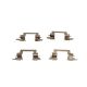 Front Brake Pad Clip Kit fits Mitsubishi Eclipse Spyder Galant Lancer Outlander