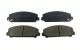 Pads Only - Front Ceramic Brake Pads SCD1509 - Out of Box