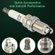 4x Iridium & Platinum Spark Plugs For Honda Civic 1992-20001.5L 1.6L 980795414G