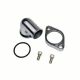 90 Degrees Swivel Polished Water Neck Thermostat Housing