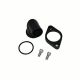 15 Degrees Swivel Water Neck Thermostat Housing - Black