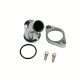 Thermostat Housing 45 Degrees Swivel Polished Water Neck