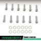 FIT FOR SMALL BLOCK 283 327 350 400 CHEVY INTAKE MANIFOLD BOLTS SET OF 12 USA
