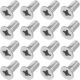 Mandark 16PCS Stainless Steel Car Screw Rotor Brake Disc Retaining,  16 Pcs
