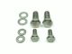 SBC fuel pump blocking plate hex bolt kit stainless steel small block chevy