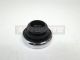 Chrome Steel Push-In Style Oil Logo Cap Plug w/ Rubber Seal 1-1/4