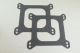 2pc Holley AFB Edelbrock 4 Brl. Carburetor Open Base Gasket Chevy Ford Mopar