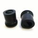 Rubber Baffled Breather Grommets For Aluminum Valve Covers 2) SBC BBC 350 454