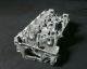 NEW OEM BMW X6 M F96 S63 B44B engine cylinder head WITHOUT valve drive bench 1 cyl 1-4