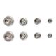 6352G Chrome Pipe Plug Fitting For Intake Manifold &Cylinder 1/8, 1/4, 3/8, 1/2 NPT