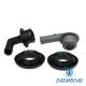 Set of PCV CCV Vent Valve Elbows & Grommet Fit For 2000-2004 Jeep Grand Cherokee