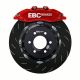 EBC Brakes Balanced Big Brake Kit Red 380x36mm Disc Front for 2007 - 2013 BMW M3