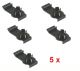 5 pcs of # Front Window Regulator Retaining Clips for 2000 thru 2006 BMW E53 X5