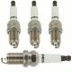 4x For Saab 9-3 9-5 Honda Civic Acura Integra Peugeot Iridium spark plug set