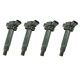 Ignition Coil on Plug Set of 4 B276*4 For Toyota Camry Lexus 2.4L L4 UF333 C1330