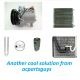 NEW AC SUPER MASTER Kubota KX121-3 Compressor Drier Condenser EVAP VALVE