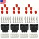 4 PCS 90980-11885 Ignition Coil Plug Connector Kit For 2000-2005 2010 Toyota Cor