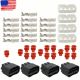 4 PCS 90980-11885 Ignition Coil Plug Connector Kit For Toyota Lexus Camry Yaris