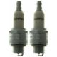 Champion Spark Plug 856 2pk) Copper Plus 14mm 9.5mm Small Engine Resistor