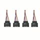 4X Ignition Coil Pigtail Connector PLUG for 2000-2008 Toyota Corolla CE/LE/S 1.8