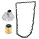 3pcs Transmission Oil Filter & Gasket For 13-19 Nissan Pathfinder Quest